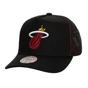 Mitchell & Ness NBA Miami Heat Tremor Trucker - Unisex - Šiltovka Mitchell & Ness - Čierne - HT11505-MHEBLCK - Veľkosť: UNI