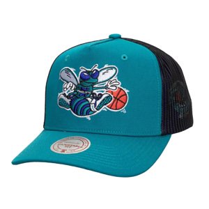 Mitchell & Ness NBA HWC Charlotte Hornets Tremor Trucker - Unisex - Šiltovka Mitchell & Ness - Modré - HT11506-CHOTEAL - Veľkosť: UNI