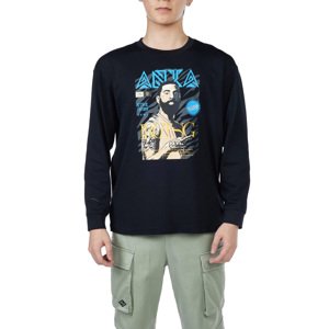 Anta KAI Long-Sleeve Tee Black - Pánske - Tričko Anta - Čierne - 872521402-3 - Veľkosť: 2XL