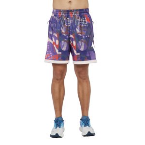 Anta KAI Basketball Shorts - Pánske - Kraťasy Anta - Fialové - 872521310-4 - Veľkosť: XL