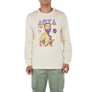 Anta KAI Long-Sleeve Tee White - Pánske - Tričko Anta - Biele - 872521402-1 - Veľkosť: M