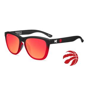 Knockaround NBA Premium Sport Toronto Raptors Sunglasses - Unisex - Glasses Knockaround - Čierne - COLB3231 - Veľkosť: UNI