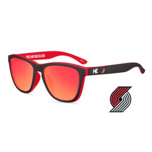 Knockaround NBA Premium Sport Portland Trail Blazers Sunglasses - Unisex - Glasses Knockaround - Čierne - COLB3228 - Veľkosť: UNI