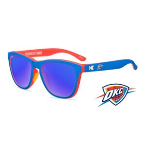 Knockaround NBA Premium Sport Oklahoma City Thunder Sunglasses - Unisex - Glasses Knockaround - Modré - COLB3224 - Veľkosť: UNI