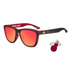 Knockaround NBA Premium Sport Miami Heat Sunglasses - Unisex - Glasses Knockaround - Čierne - COLB3219 - Veľkosť: UNI