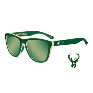 Knockaround NBA Premium Sport Milwaukee Bucks Sunglasses - Unisex - Glasses Knockaround - Zelené - COLB3220 - Veľkosť: UNI
