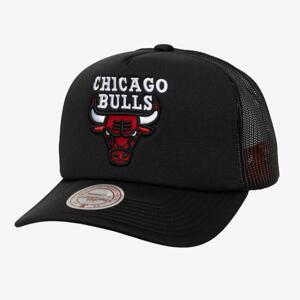 Mitchell & Ness NBA Hidden Bulls Trucker - Unisex - Šiltovka Mitchell & Ness - Čierne - HT11408-CBUBLCK - Veľkosť: UNI