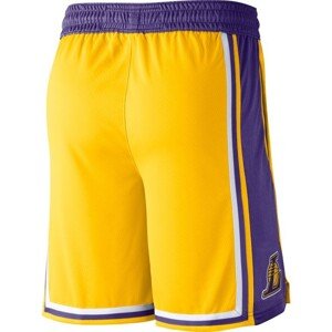 Nike LA Lakers Road Swingman Short - Pánske - Kraťasy Nike - Žlté - AJ5617-728 - Veľkosť: M